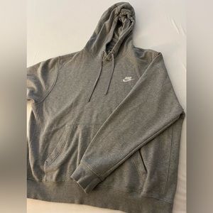 Gray men’s Nike hoodie